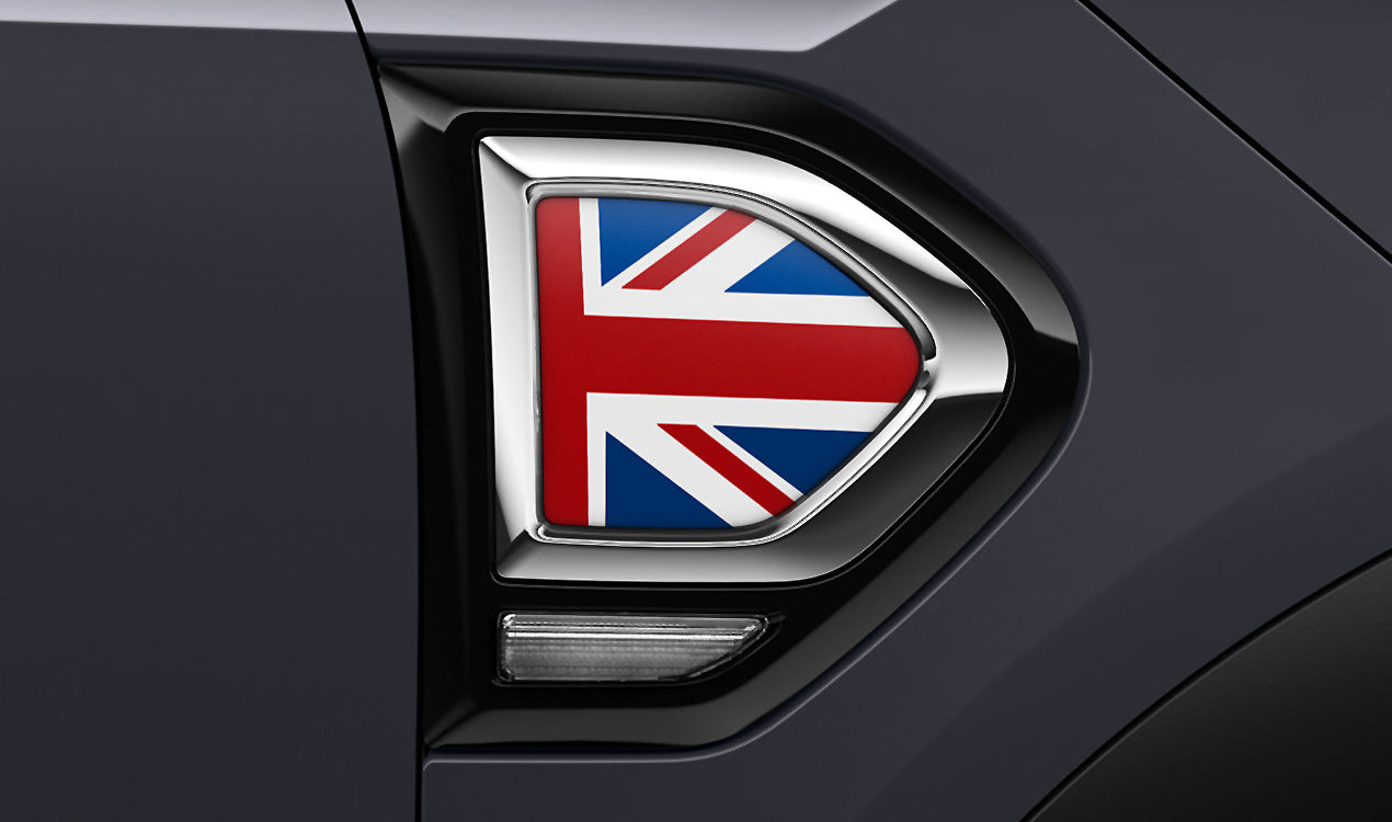 SADA BOČNÍCH KRYTŮ - UNION JACK SADA BOČNÍCH KRYTŮ - UNION JACK