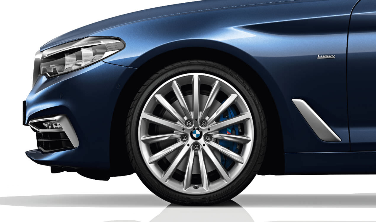 ORIGINÁLNÍ BMW KOMPLETNÍ PŘEDNÍ ZIMNÍ KOLO MULTI-SPOKE 633