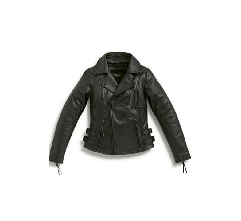 DÁMSKÁ KOŽENÁ BUNDA FLAT TWIN