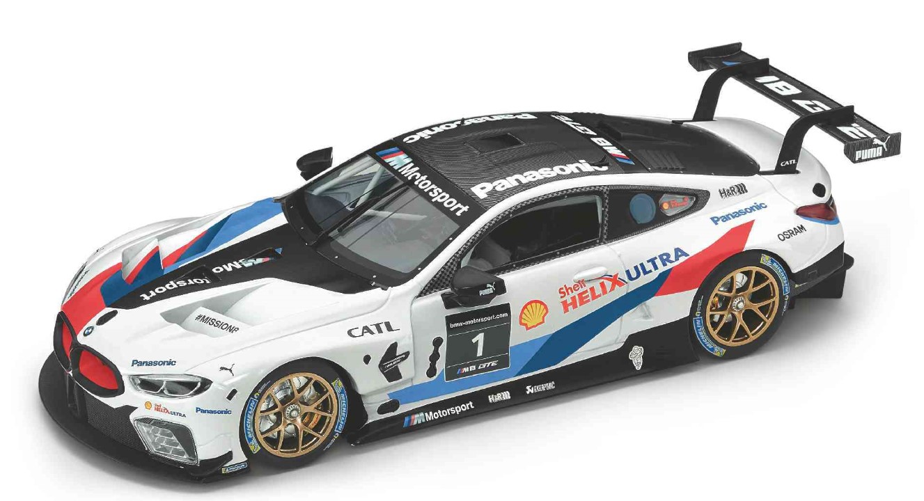 MINIATURA BMW M8 GTE