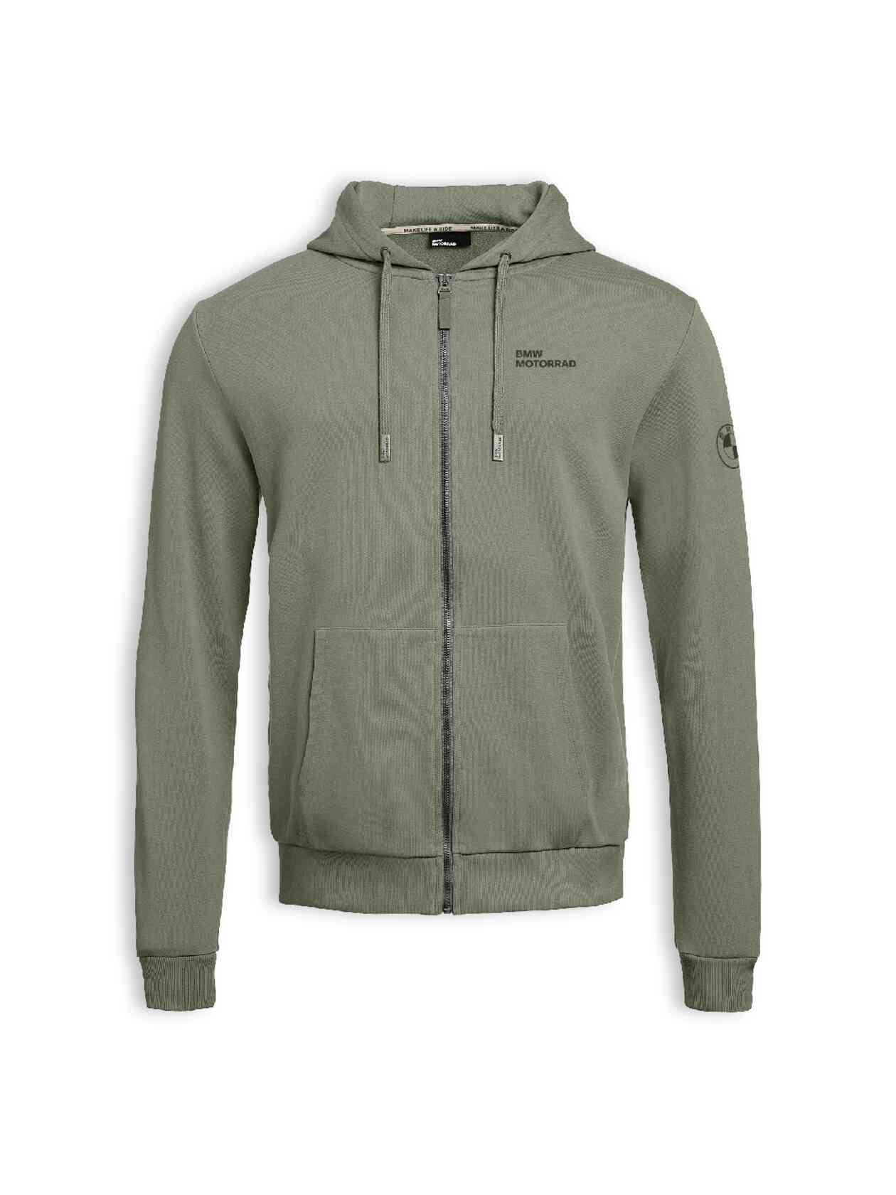 MIKINA NA ZIP MAKE LIFE A RIDE PÁNSKÁ