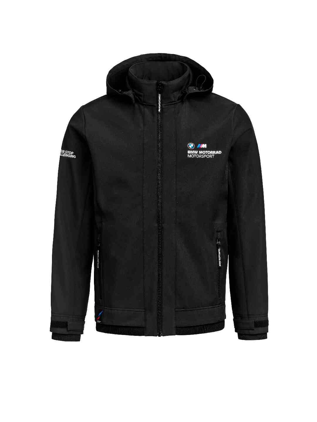 SOFTSHELL BUNDA S LOGEM MOTOSPORT UNISEX CERNÁ