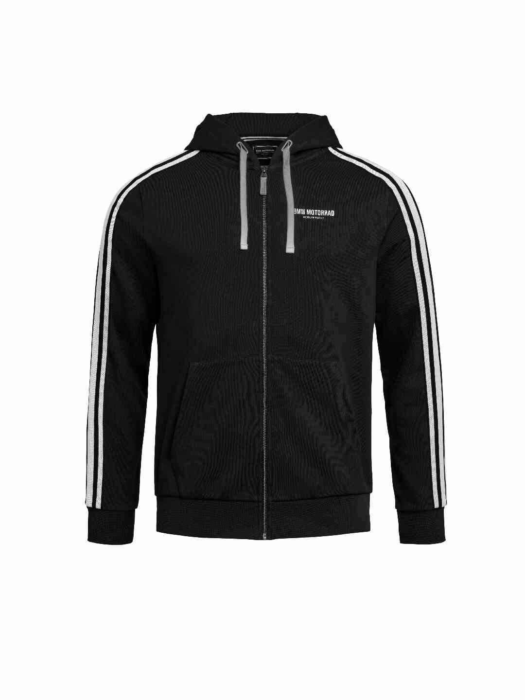 MIKINA NA ZIP BERLIN BUILT UNISEX ČERNÁ