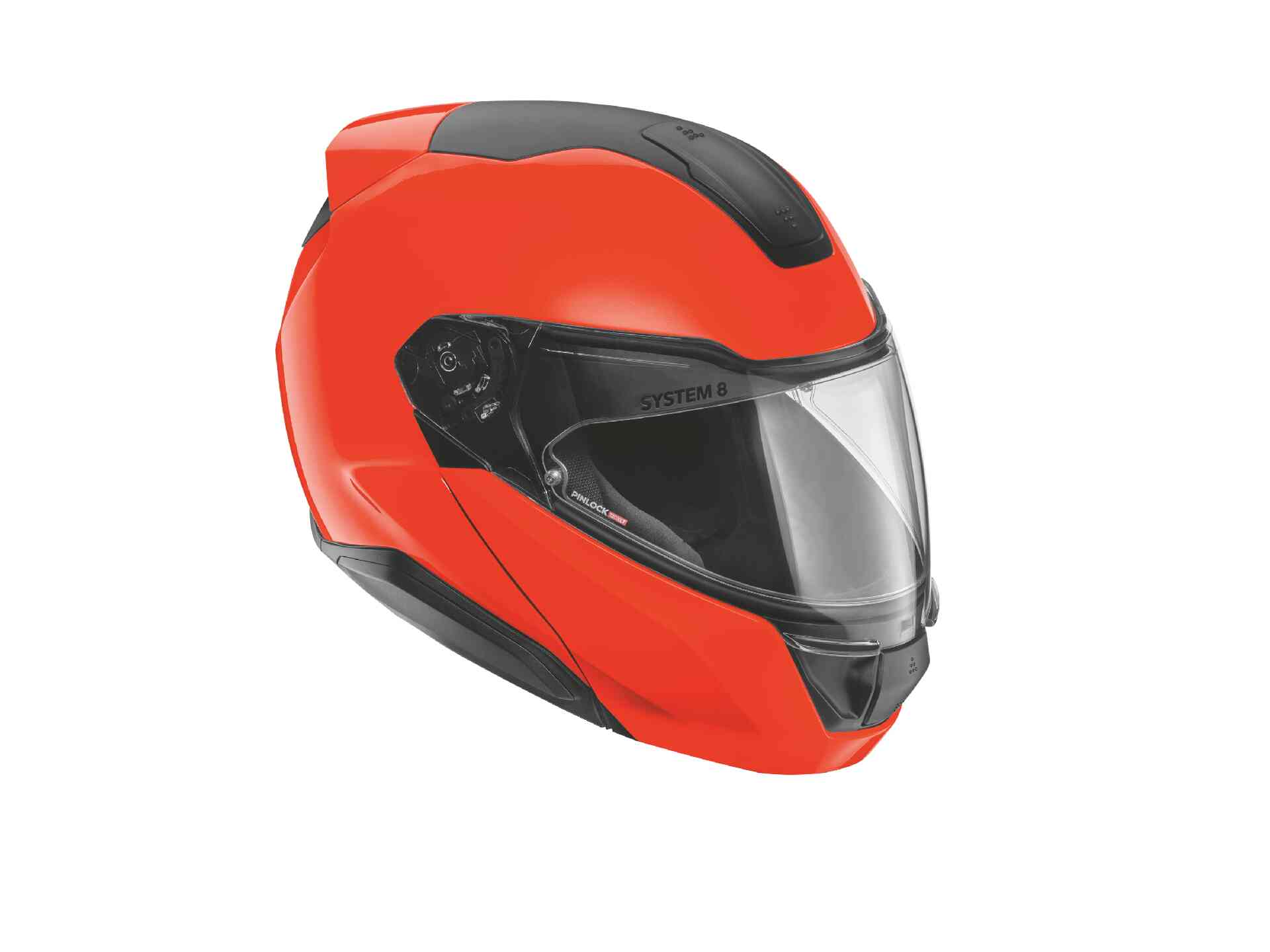 PŘILBA SYSTEM 8 CARBON NEON ORANŽOVÝ