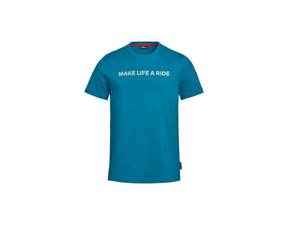 TRIKO MAKE LIFE A RIDE PÁNSKÉ MODRÉ