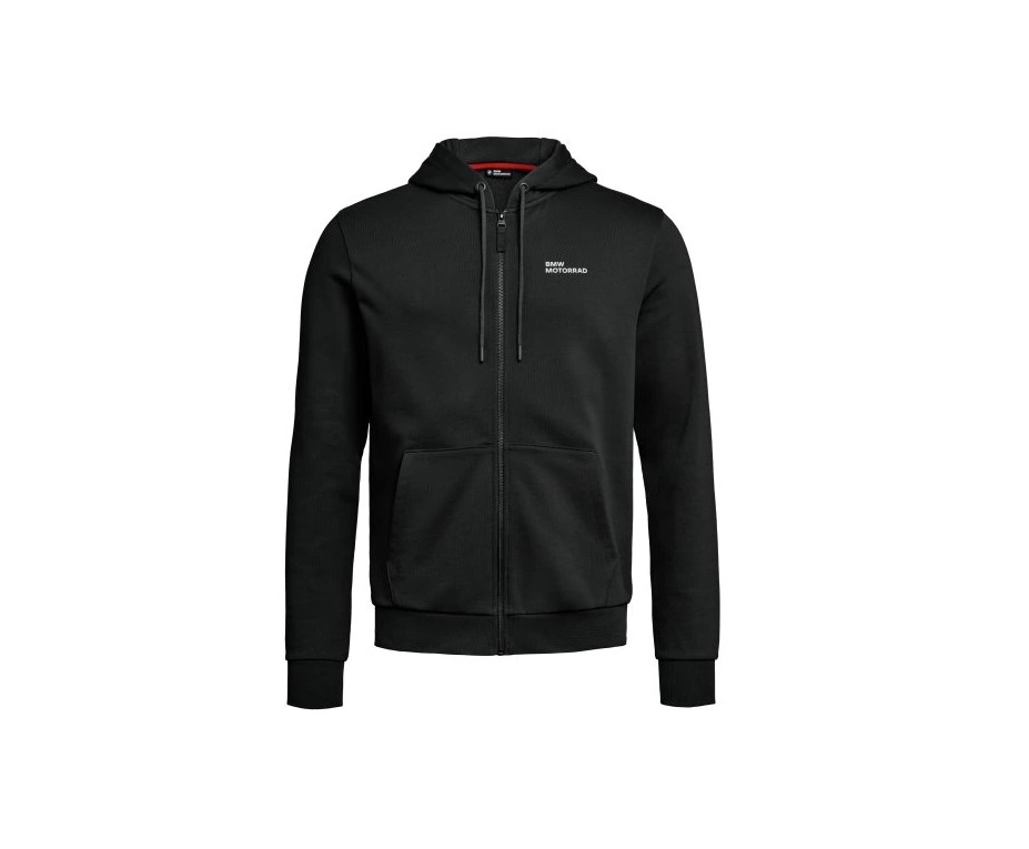 MIKINA NA ZIP MAKE LIFE A RIDE PÁNSKÁ ČERNÁ