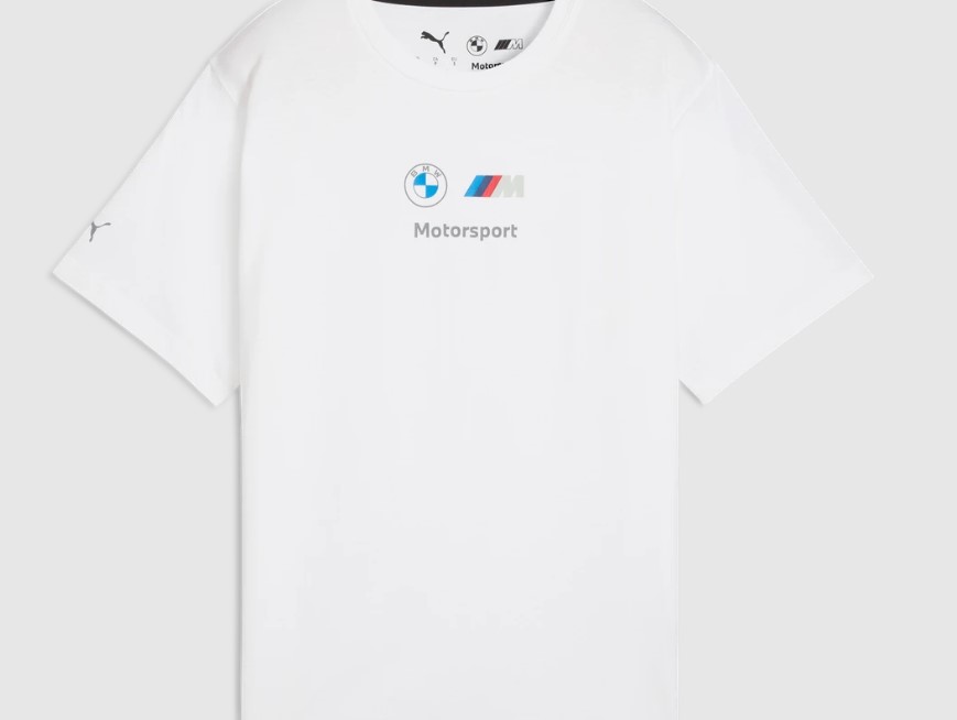 BMW MMS WMN ESS+ LOGO TEE II BÍLÉ XS